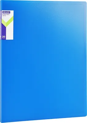 Папка для бумаг Deli Iselect / UF901BL (синий)