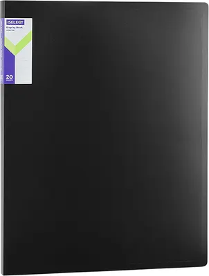 Папка для бумаг Deli Iselect / UF901BK (черный)