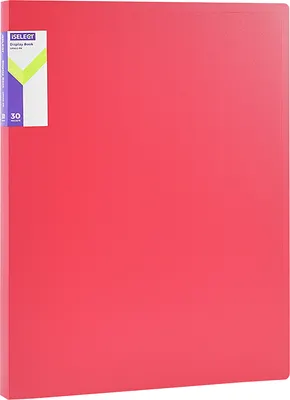 Папка для бумаг Deli Iselect / UF902PK (розовый)