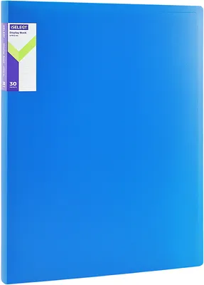 Папка для бумаг Deli Iselect / UF902BL (синий)