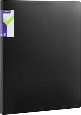 Папка для бумаг Deli Iselect / UF902BK (черный)