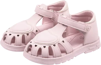 Сандалии детские Amarobaby Heart / AB-OB26-40HT/27-27 (р.27, пудровый)