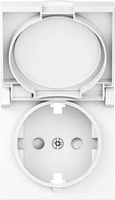Розетка Donel A07 / DE45403 (глянцевый белый)