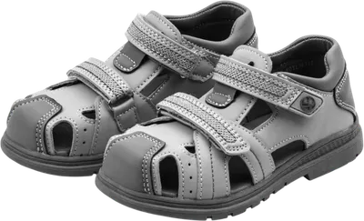 Сандалии детские Amarobaby Travel / AB-OB26-40TL/5611-25 (р.25, светло-серый/серый)