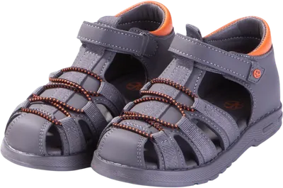 Сандалии детские Amarobaby Drive / AB-OB26-40DV/1005-29 (р.29, графит/оранжевый)