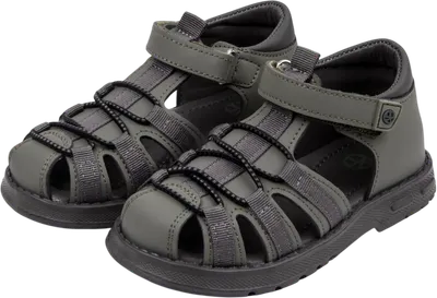 Сандалии детские Amarobaby Drive / AB-OB26-40DV/6010-26 (р.26, темно-зеленый/графит)