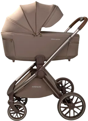 Детская универсальная коляска Amarobaby Phenom 2 в 1 с термолюлькой / AB26-10PHENOM/03 (бежевый)