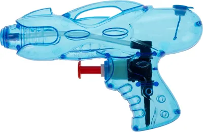 Бластер игрушечный 1Toy Водный Аквамания маленький / Т20105-1 (прозрачный синий)