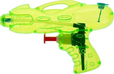Бластер игрушечный 1Toy Водный Аквамания маленький / Т20105-3 (прозрачный зеленый)