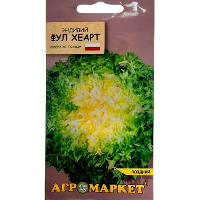 Семена Агромаркет Эндивий Фул хеарт (0.5г)