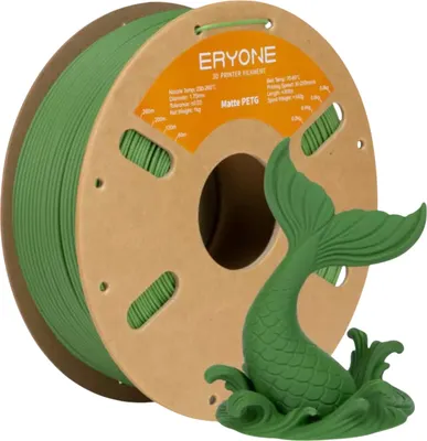 Пластик для 3D-печати Eryone Matte PETG / B0401005 (1.75мм, 1кг, Grass Green)