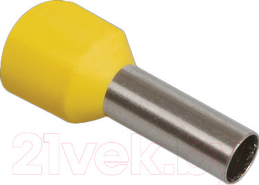 Набор наконечников-гильз для кабеля IEK UGN10-4-001-D14-08 (20шт, желтый)