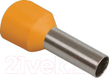 Набор наконечников-гильз для кабеля IEK UGN10-4-D05-02-08 (20шт, оранжевый)