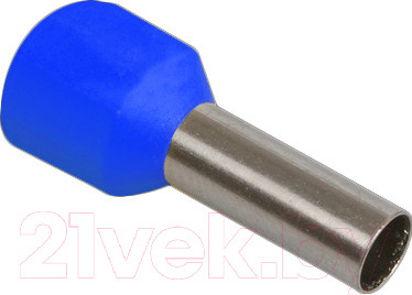 Набор наконечников-гильз для кабеля IEK UGN10-4-D25-04-08 (20шт, синий)