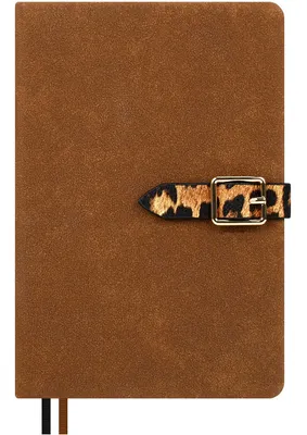 Ежедневник Escalada Нубук / 73814 (120л, коричневый)