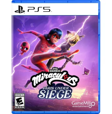 Игра для игровой консоли PlayStation 5 Miraculous: Paris Under Siege (EU pack, EN version)