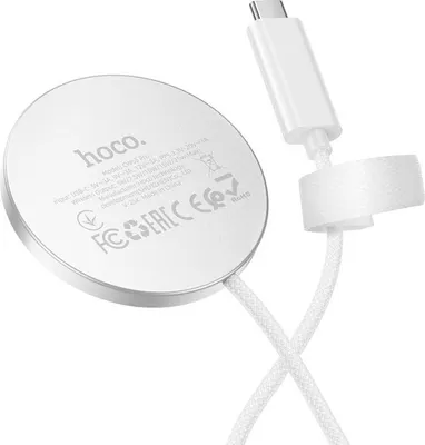 Зарядное устройство беспроводное Hoco CW63 Pro Fast Qi2 (белый)