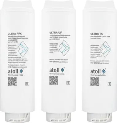 Комплект картриджей для фильтра Atoll №313F / ATECRT510