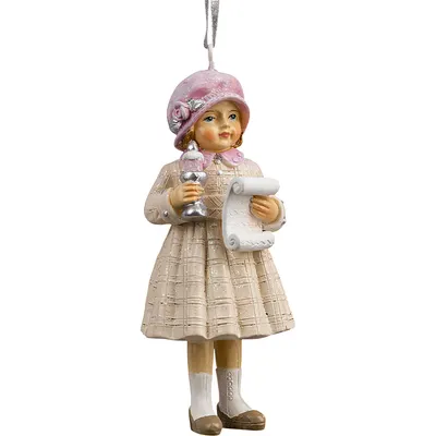 Елочная игрушка Erich Krause Decor. Девочка с письмом / 66144