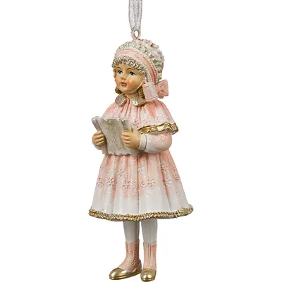 Елочная игрушка Erich Krause Decor. Девочка со стихами / 66146