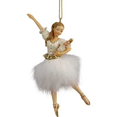 Елочная игрушка Erich Krause Decor. Мари с Щелкунчиком пушистая / 64509