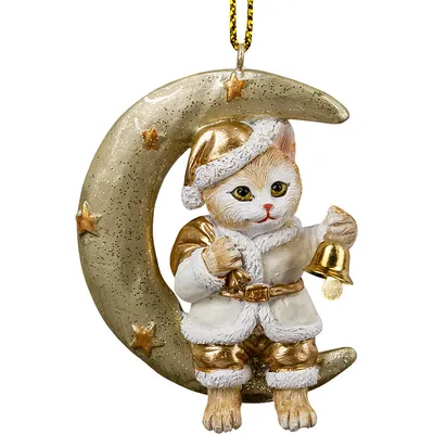 Елочная игрушка Erich Krause Decor. Котик на месяце / 66200
