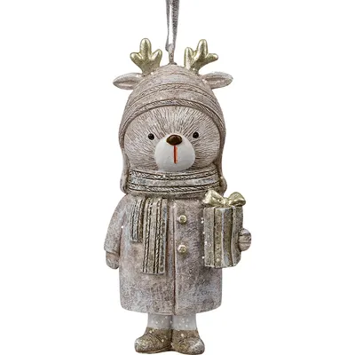 Елочная игрушка Erich Krause Decor. Олень в пальто / 66225