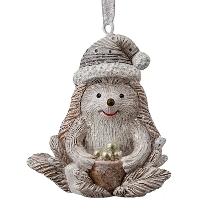 Елочная игрушка Erich Krause Decor. Ежик в шапке / 66226