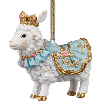 Елочная игрушка Erich Krause Decor. Королевская овечка / 66237