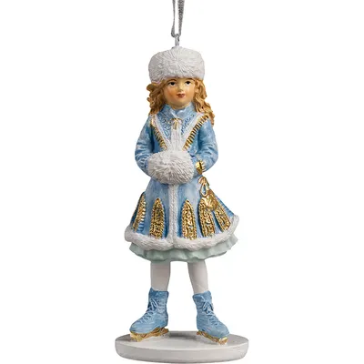 Елочная игрушка Erich Krause Decor. Снегурочка на коньках / 65809