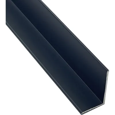 Порог Profiling Ладушка Мини 15x8 (0.9м, черный матовый)