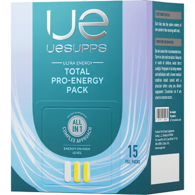 Витаминно-минеральный комплекс UESUPPS Тотал Про-Энерджи Пак (15 пакетиков)