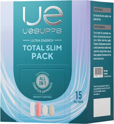 Жиросжигатель UESUPPS Тотал Слим Пак (15 пакетиков)