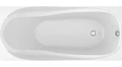 Ванна акриловая Alex Baitler Nemi 170x75 (с каркасом, с 2 экранами и сифоном 21Y31010)