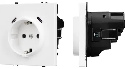 Розетка Arlight SCT-NOBE-MUCC-SFPL-WH / 061818