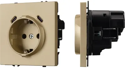Розетка Arlight SCT-MUCC-SFPL-GD / 061815(1)