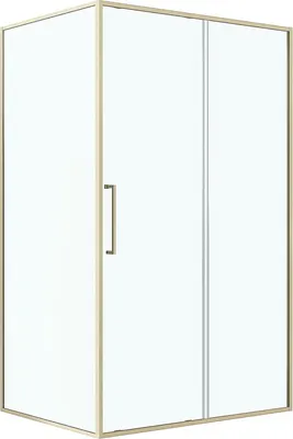 Душевой уголок Niagara Nova NG-48-12ASG-A80SG-46 120x80x195 (золото сатин/прозрачное стекло)