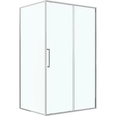 Душевой уголок Niagara Nova NG-68-12A-A80-46 120x80x195 (хром/прозрачное стекло)