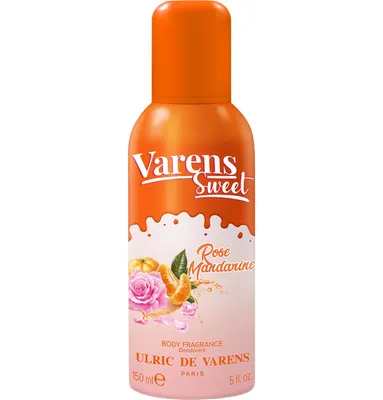 Дезодорант-спрей Ulric de Varens Sweet Rose Mandarine Body Fragrance (150мл)