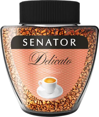 Кофе растворимый SENATOR Delicato (95г)