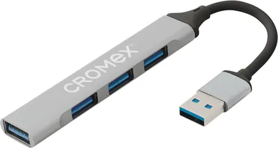 USB-хаб Cromex CRX-087 4xUSB 2.0 / 355064