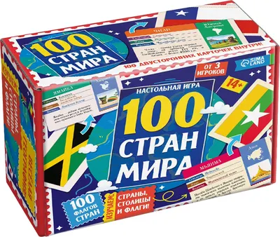 Настольная игра Лас Играс 100 стран мира / 10994971