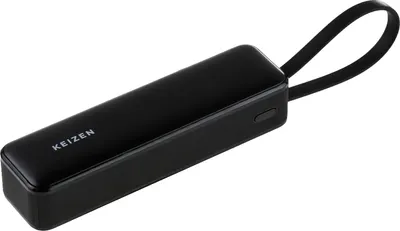 Портативное зарядное устройство KEIZEN 5000mAh / KZ-20130106 (черный)