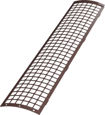 Решетка для желоба Технониколь ТН D125/82 защитная (600мм, коричневый)
