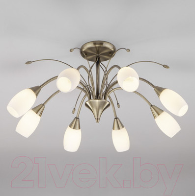Люстра Евросвет Ginevra 30280/8 (античная бронза)
