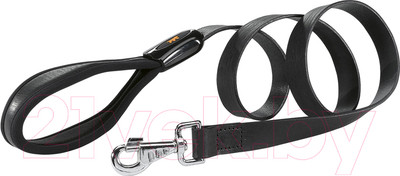 Поводок Ferplast Giotto G25/120 / 76109017 (кожаный, черный)
