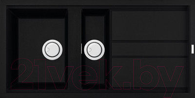 Мойка кухонная Elleci Best 475 Black K86 / LKB47586