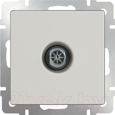 Розетка Werkel WL03-TV-2W / a033757 (слоновая кость)