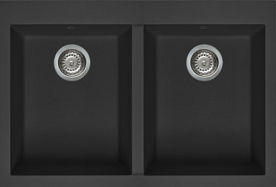 Мойка кухонная Elleci Quadra 340 Undermount G40 Nero