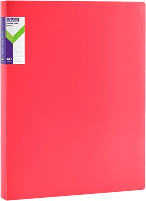 Папка для бумаг Deli Iselect / UF903PK (розовый)